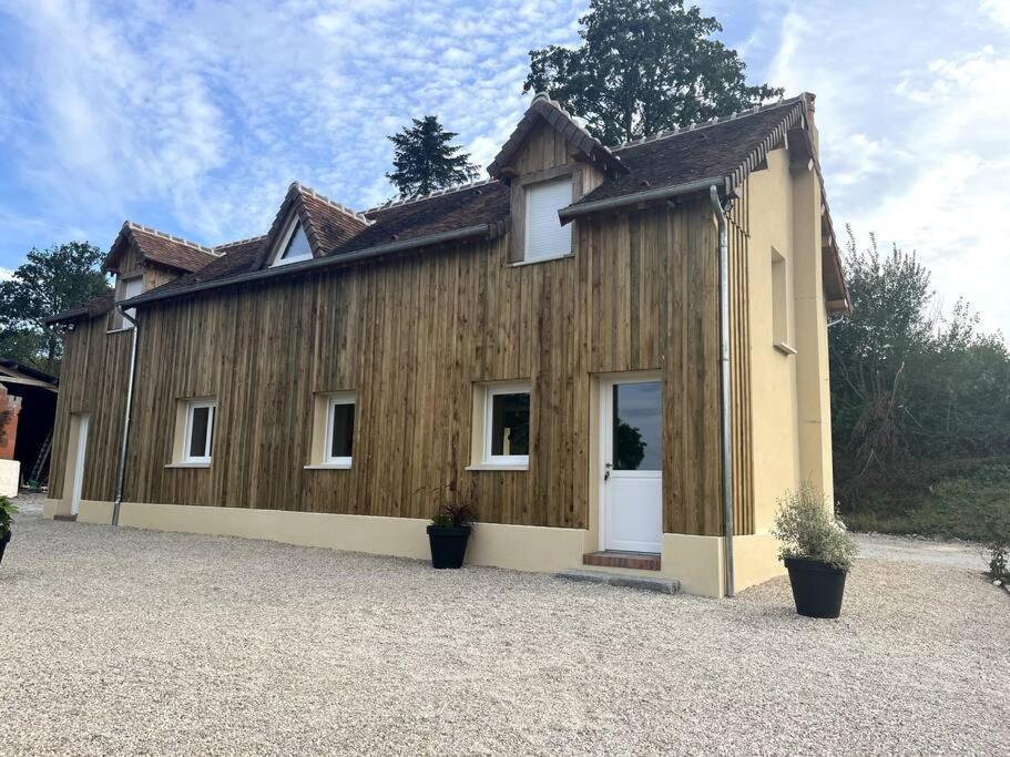 La Maison Du Perche Avec Jacuzzi Saint-Martin-des-Pezerits 외부 사진