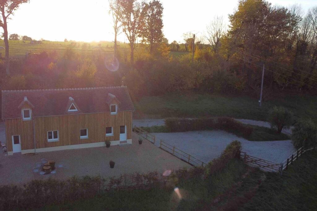 La Maison Du Perche Avec Jacuzzi Saint-Martin-des-Pezerits 외부 사진