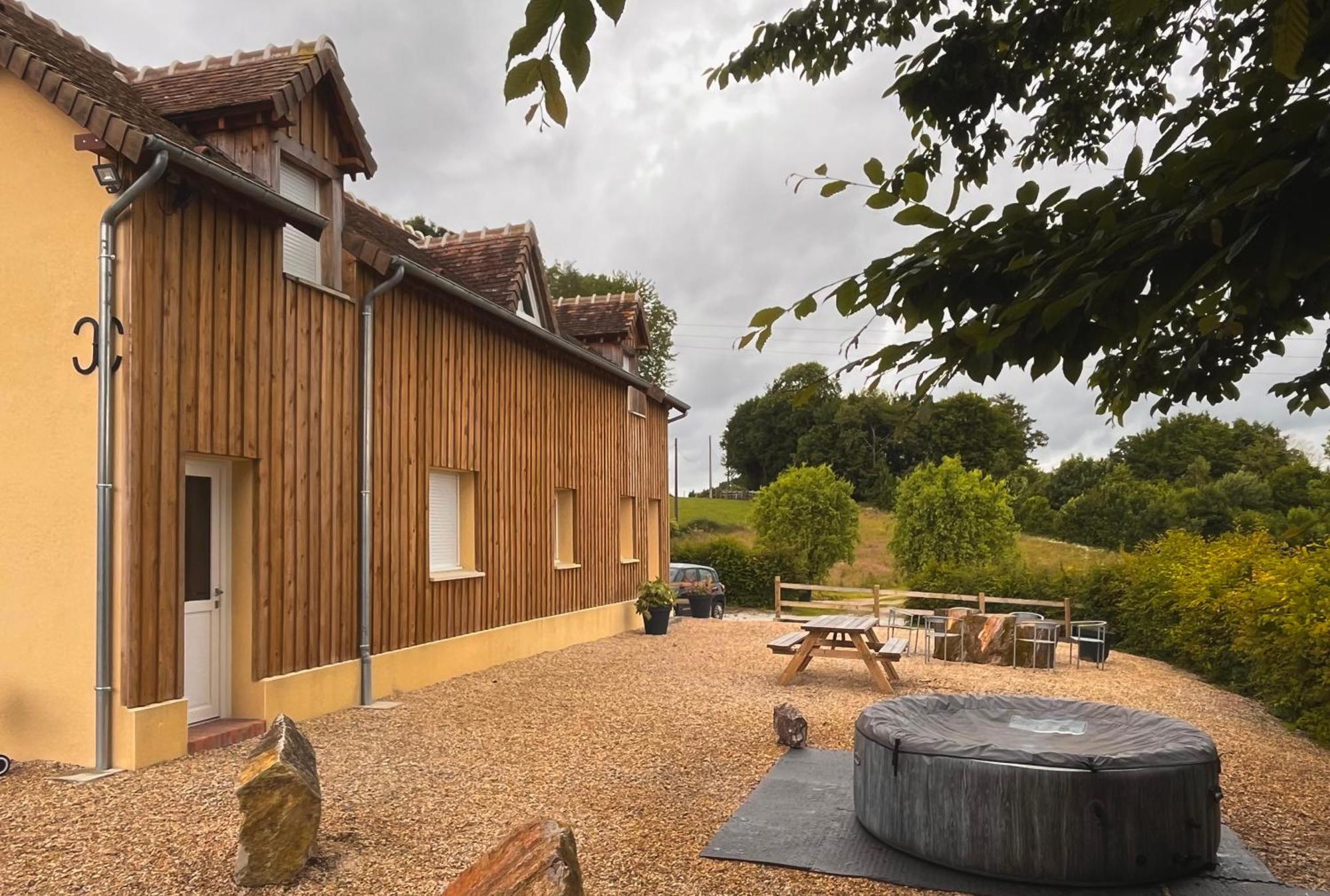 La Maison Du Perche Avec Jacuzzi Saint-Martin-des-Pezerits 외부 사진